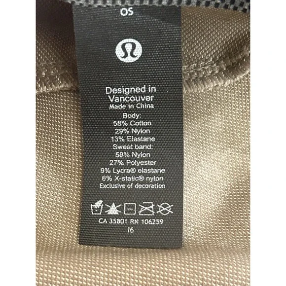 Lululemon Daily Motion 5-Panel Earth Oak Adjustable Strap Hat Cap - Picture 8 of 9